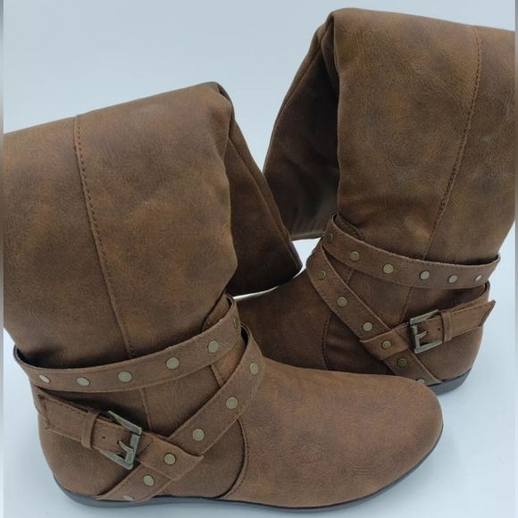 Fergalicious by Fergie 6.5 cognac brown bridges - Picture 10 of 10